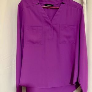 Nine West Women's Vibrant Purple Blouse